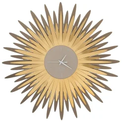 Complementi Selezionati da Mazzolaluce Orologio da parete design moderno bronzo oro