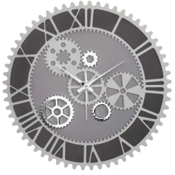 Bongelli Preziosi Orologio da parete ingranaggi grigio