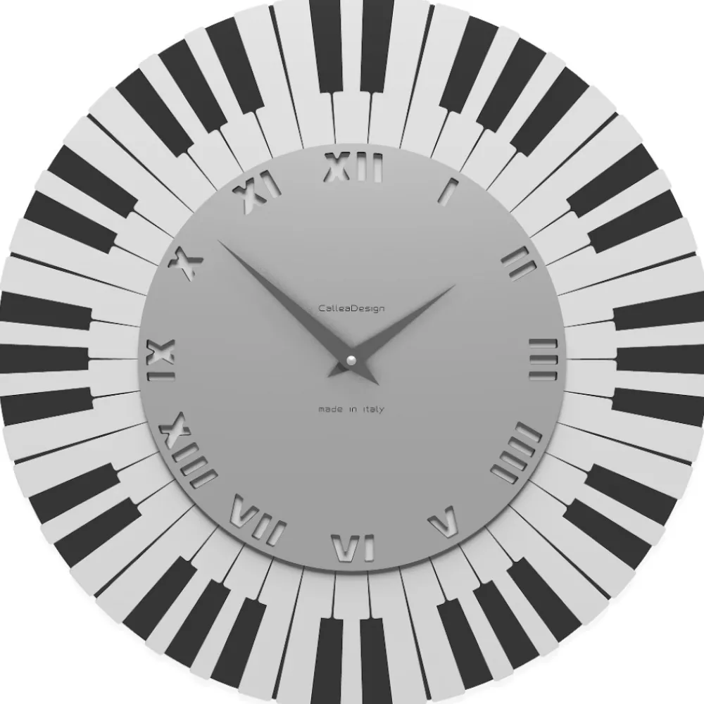 Complementi Selezionati da Mazzolaluce Orologio da parete musicale donizzetti legno colore grigio