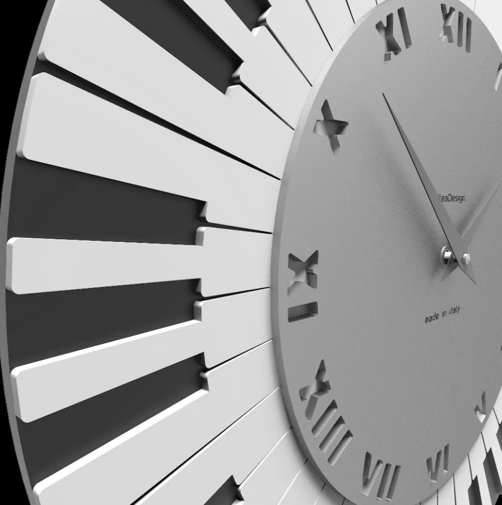 Complementi Selezionati da Mazzolaluce Orologio da parete musicale donizzetti legno colore grigio