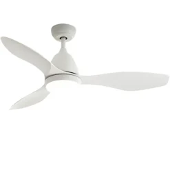 Perenz Illuminazione Perenz ventilatore da soffitto fino a 17mq bianco con luce silenzioso