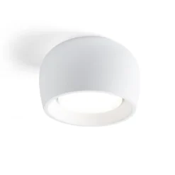 Sforzin Illuminazione Plafoniera bianca rotonda moderna gesso sforzin mysia