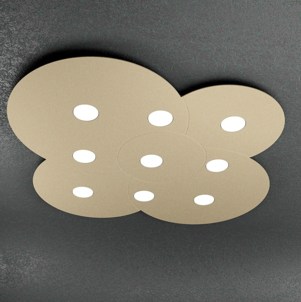 Top Light Plafoniera moderna sabbia nuvola cloud