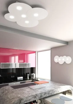 Top Light Plafoniera moderna sabbia nuvola cloud