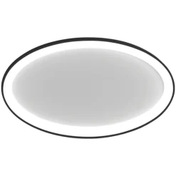 Vivida International Plafoniera ovale nera led 40w 3000k 4000k dimmerabile vivida lifering