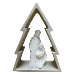 Bongelli Preziosi Presepe albero di natale nocciola h16