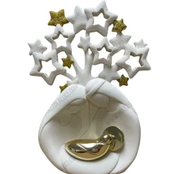 Bongelli Preziosi Presepe albero di stelle oro h30