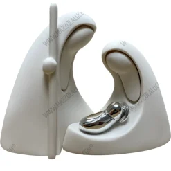 Bongelli Preziosi Presepe bastone bianco h12 statuetta di natale