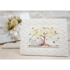 Bongelli Preziosi Quadretto da tavolo albero famiglia 19x15