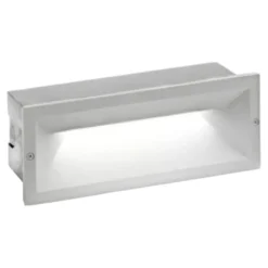 Gea Luce Segnapasso incasso da esterno 13w 4000k grigio ohrm