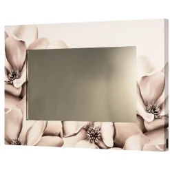 Selezionato da Mazzolaluce Specchiera con cornice floreale 100x70 per camera da letto