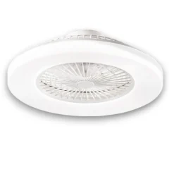 Perenz Illuminazione Ventilatore a plafoniera con luce perenz bianco silenzioso