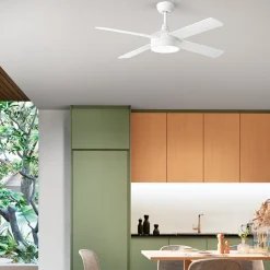 Perenz Illuminazione Ventilatore da soffitto bianco perenz con luce