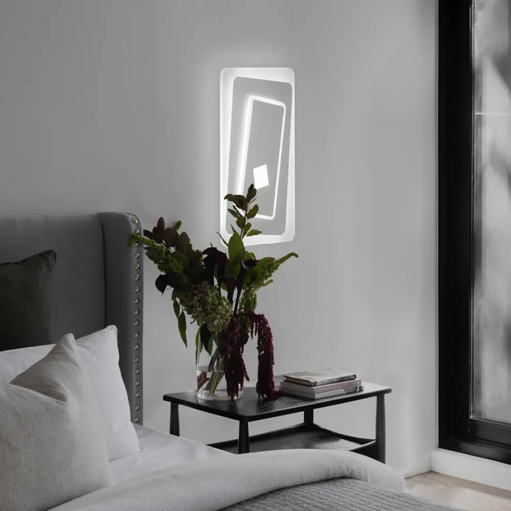 Vivida International Vivida brighton big plafoniera per soffitto led 60w 3000k 4000k design rettangolare