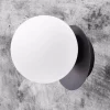 Vivida International Vivida pearl applique bronzo vetro bianco design moderno led 8w 3000k