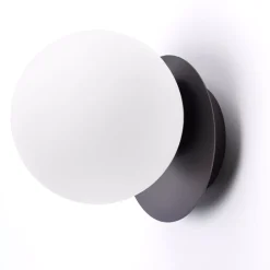Vivida International Vivida pearl applique bronzo vetro bianco design moderno led 8w 3000k